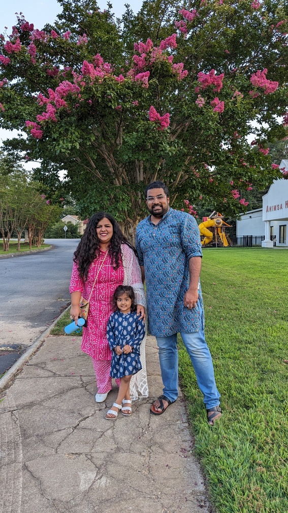 Akash Deep with family - inspiring engineers worldwide