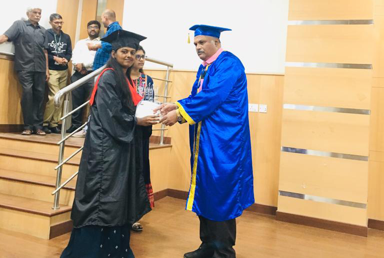 Divya's graduation - determination and success
