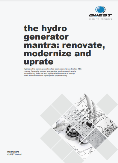 The hydro generator mantra - renovate, modernize, and uprate