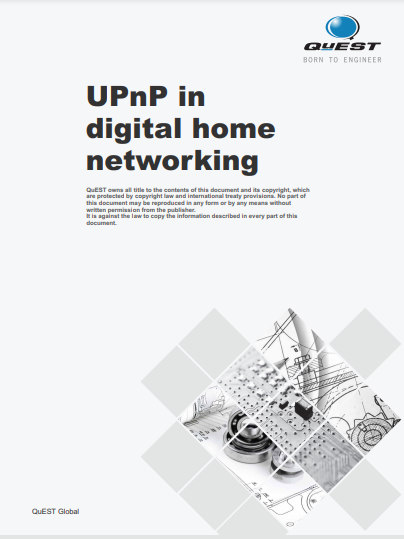 UPNP in digital home networking