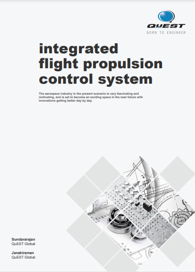 Integrated flight propulsion control system whitepaper