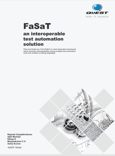 FASAT - An interoperable test automation solution