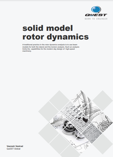 Solid model rotor dynamics