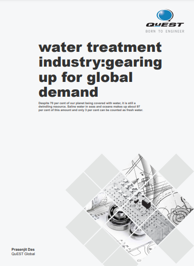 Water treatment industry - gearing up for global demand