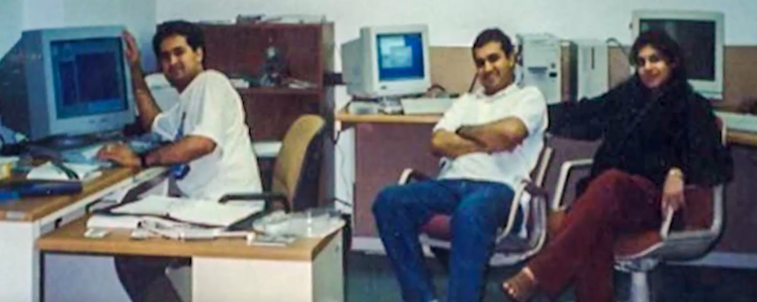 Ajit Prabhu with team - making a difference through engineering