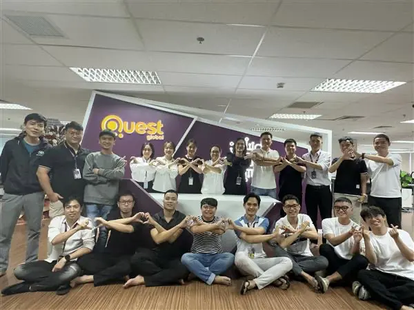 Leadership journey at Quest Global - with team