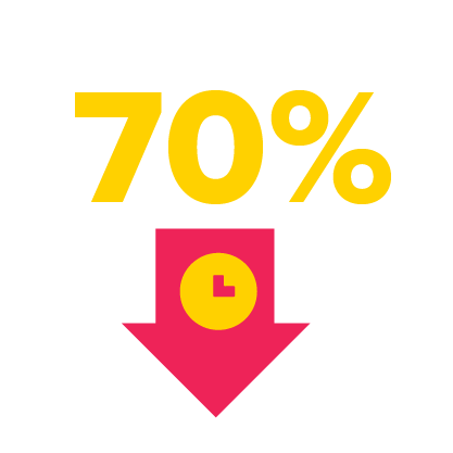 Reduced Seventy Percent